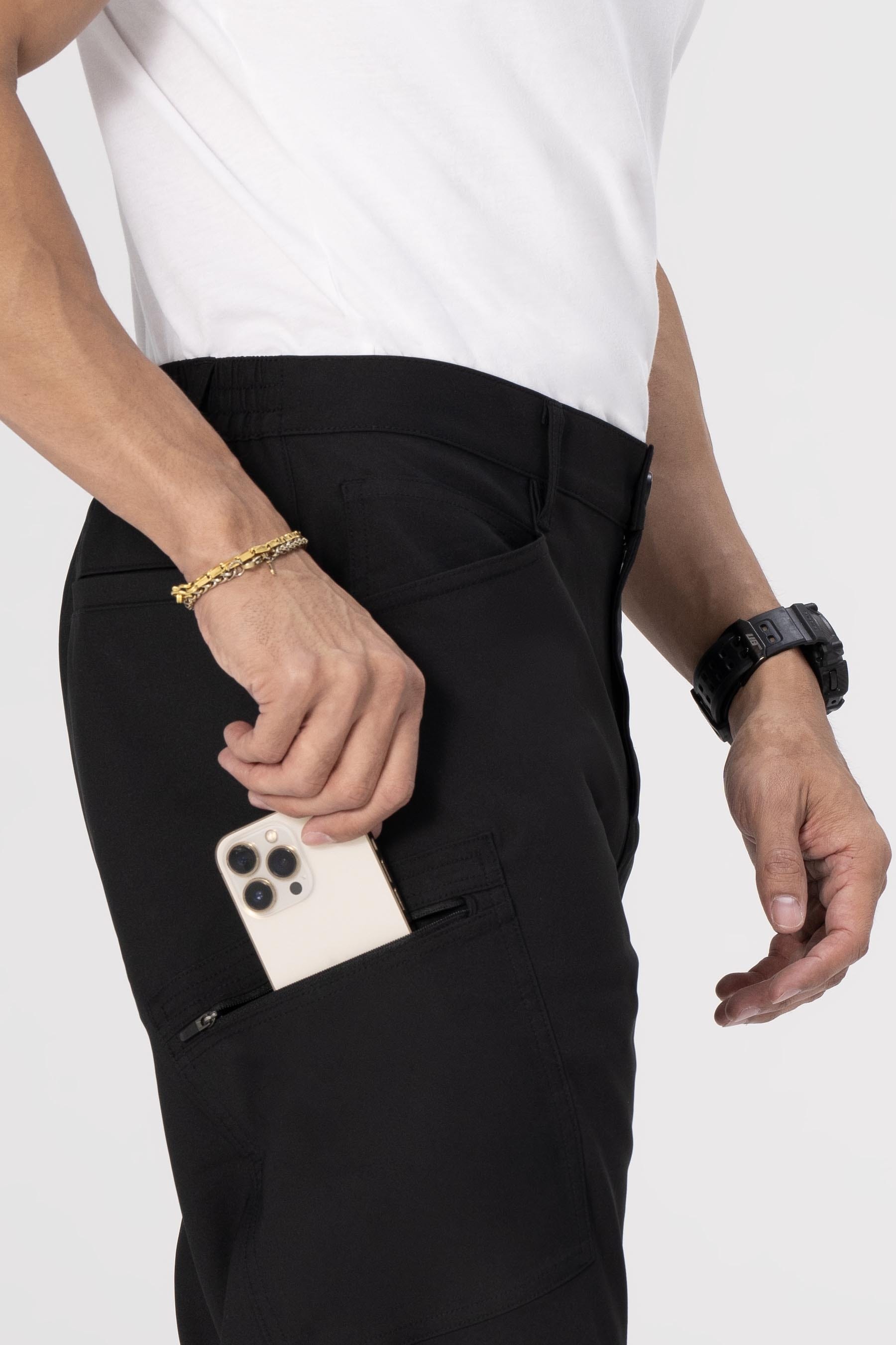 EAZE CARGO PANT/BLACK/MEDIUM