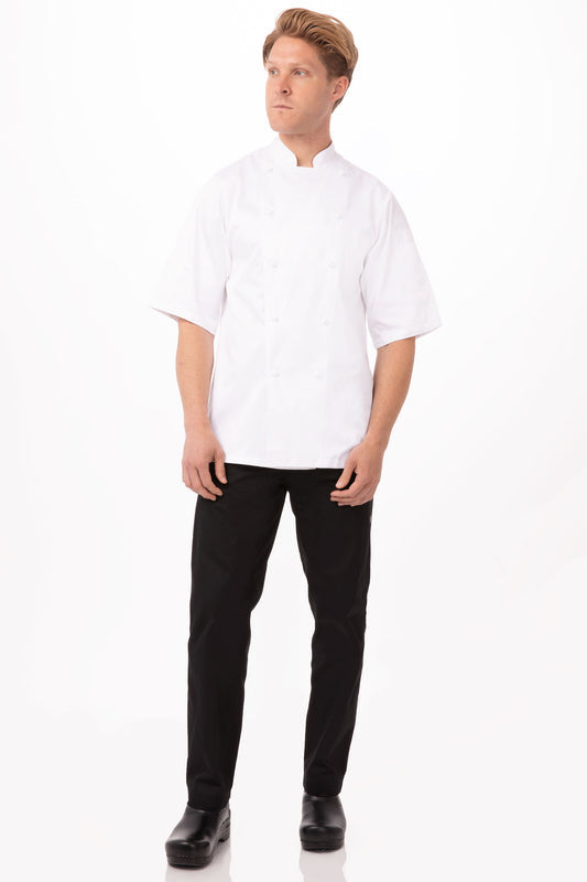 Capri Premium Cotton Chef Coat