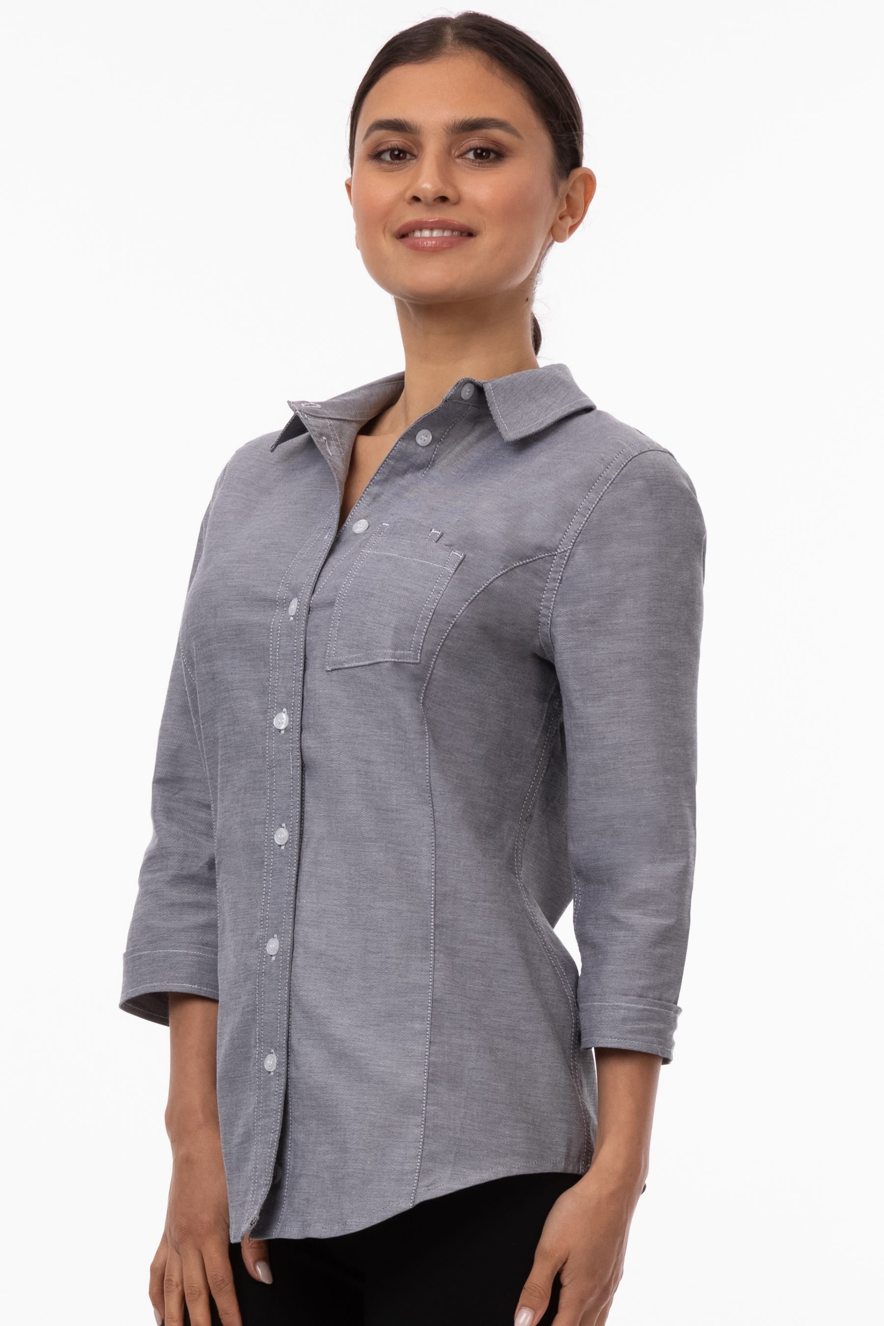 Modern Female Oxford Classic Shirt