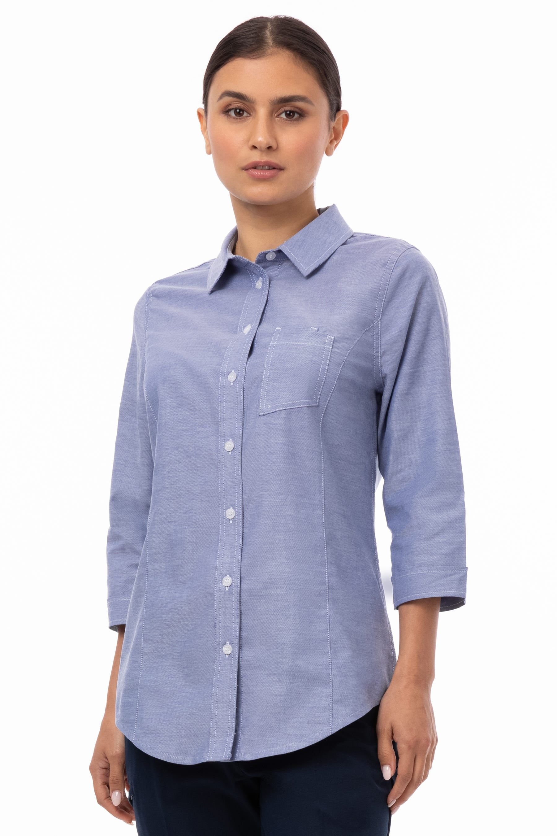 Modern Female Oxford Classic Shirt