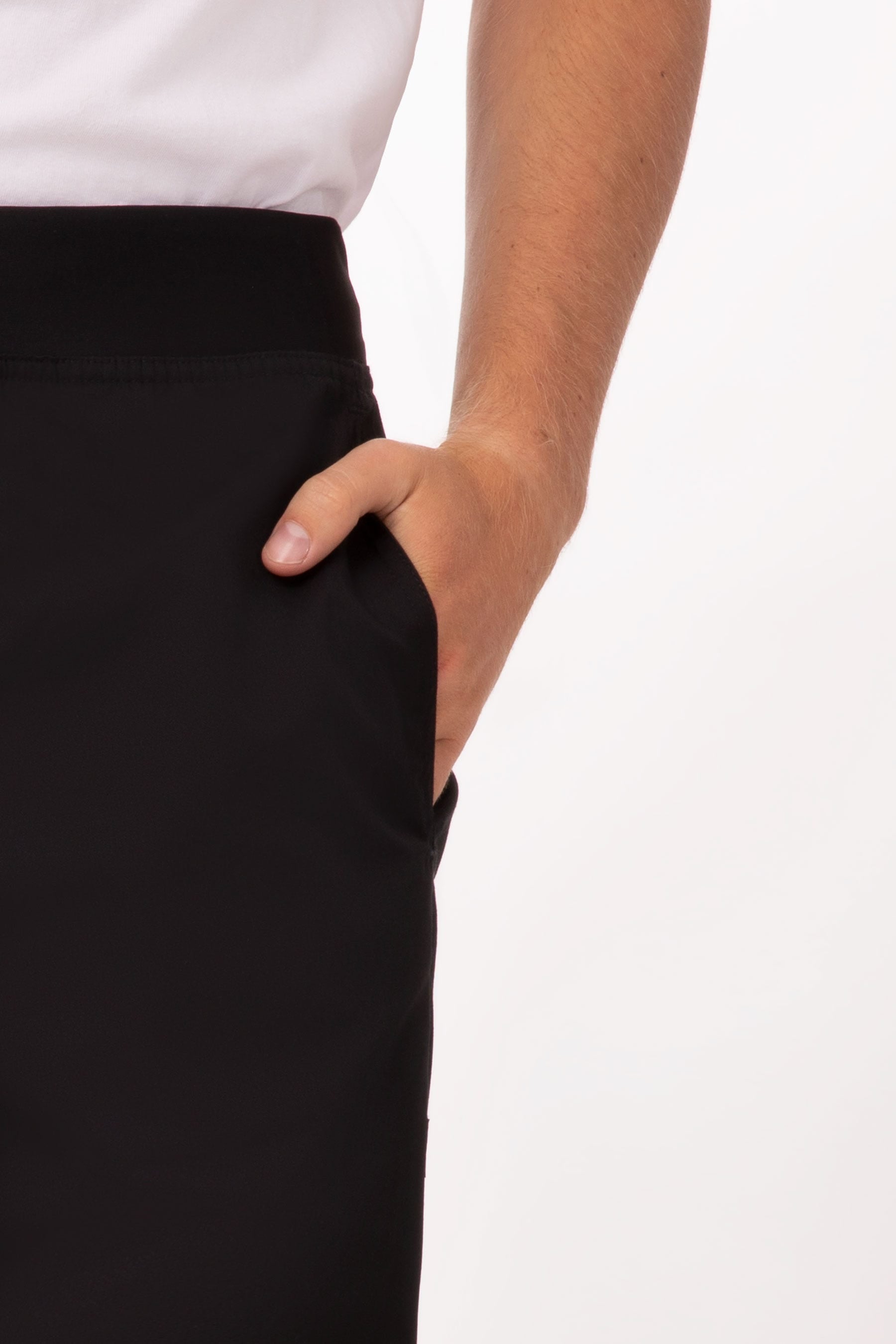 PANT-ESS-LGHTWEIGHT SLIM-CF/BLACK/4XL