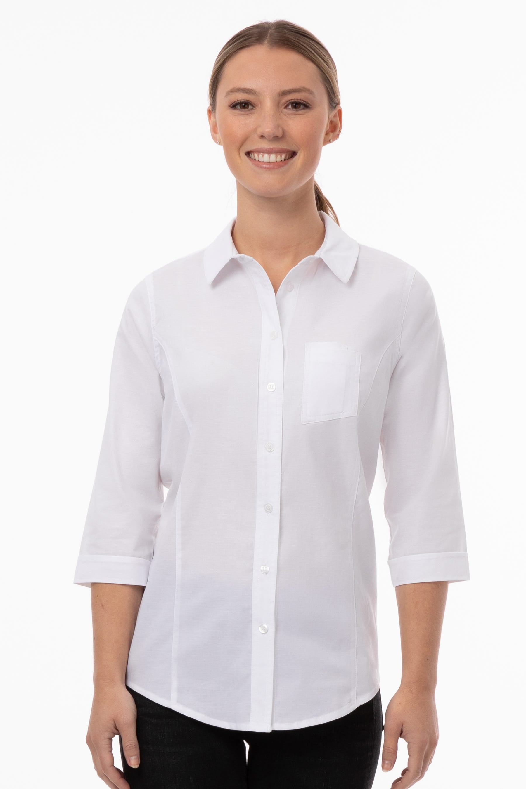 Modern Female Oxford Classic Shirt