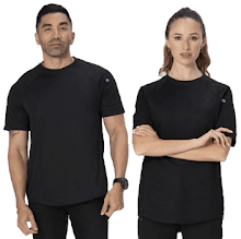 ARYES CREW SHIRT S/S /BLACK/MEDIUM