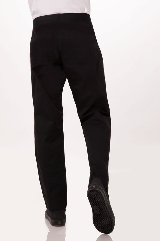 PANT-ESS-LGHTWEIGHT SLIM-CF/BLACK/4XL